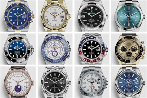 rolex different types|different models of rolex.